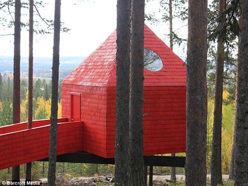 Khách sạn trên cây độc đáo ở Thụy Điển