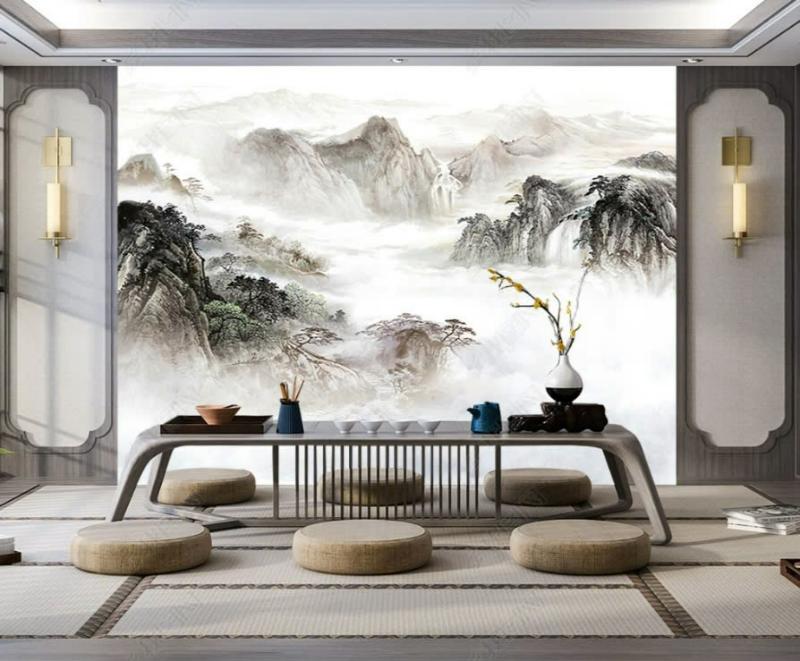 Tranh dán tường phong cảnh